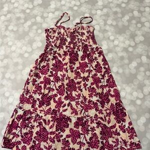 Old Navy Kids Dress with Purple Floral Pattern
